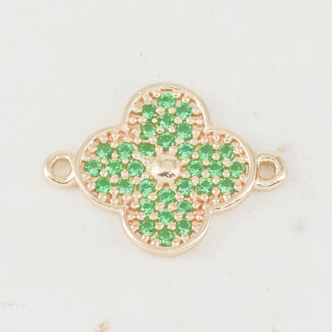 HERRAJE VAN CLEEF CIRCONES ESMERALDA