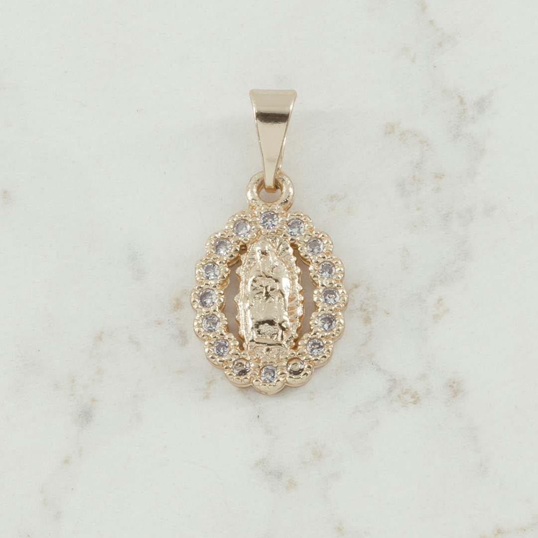 DIJE MILAGROSA CIRCONES SILUETA