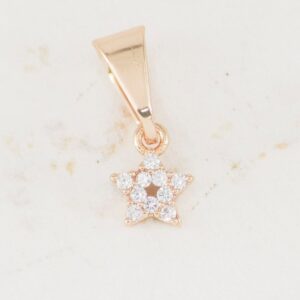DIJE ESTRELLA MINI CIRCONES