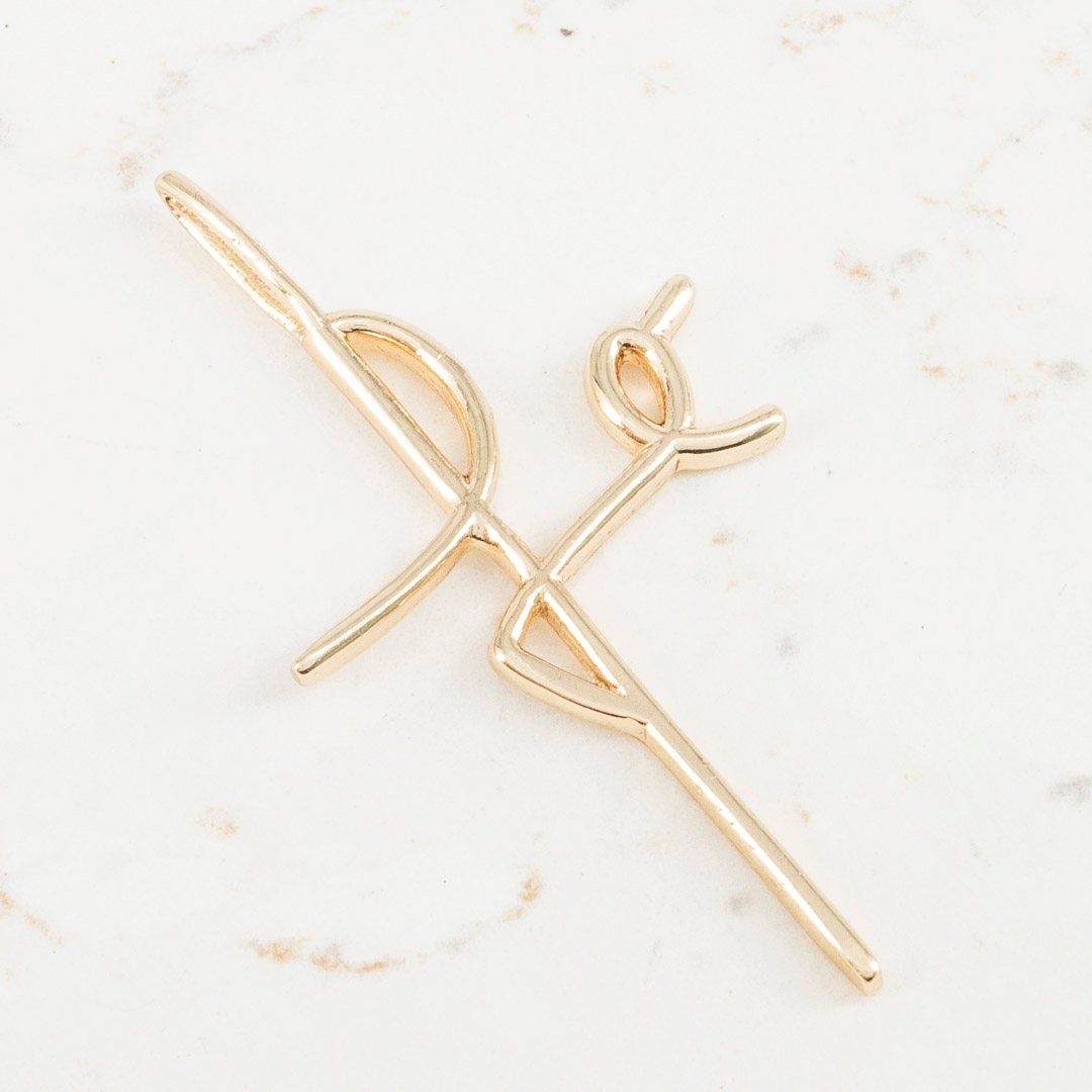 DIJE FE PASADOR FIJO