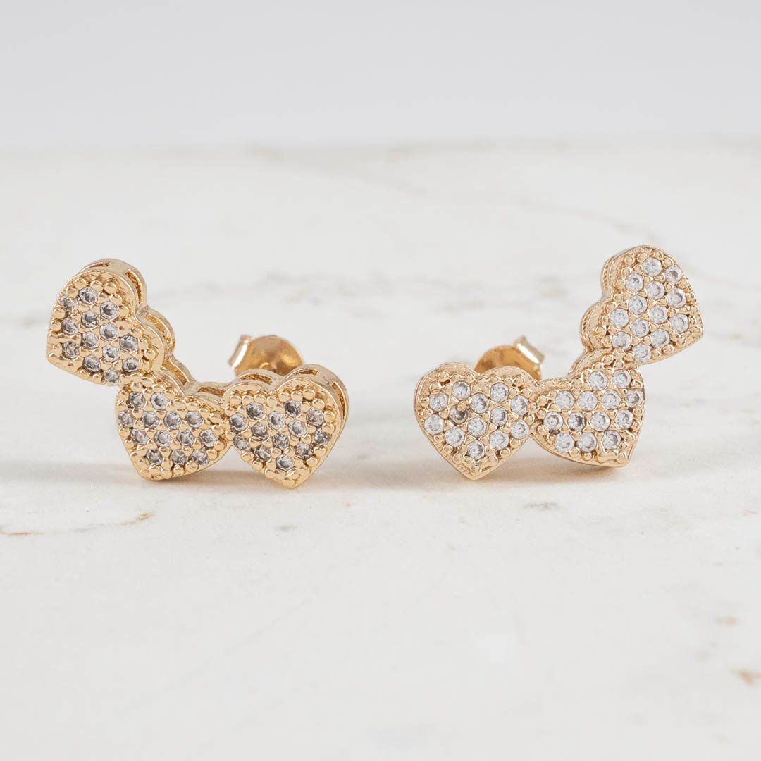 TOPO TRIO CORAZONES CIRCONES