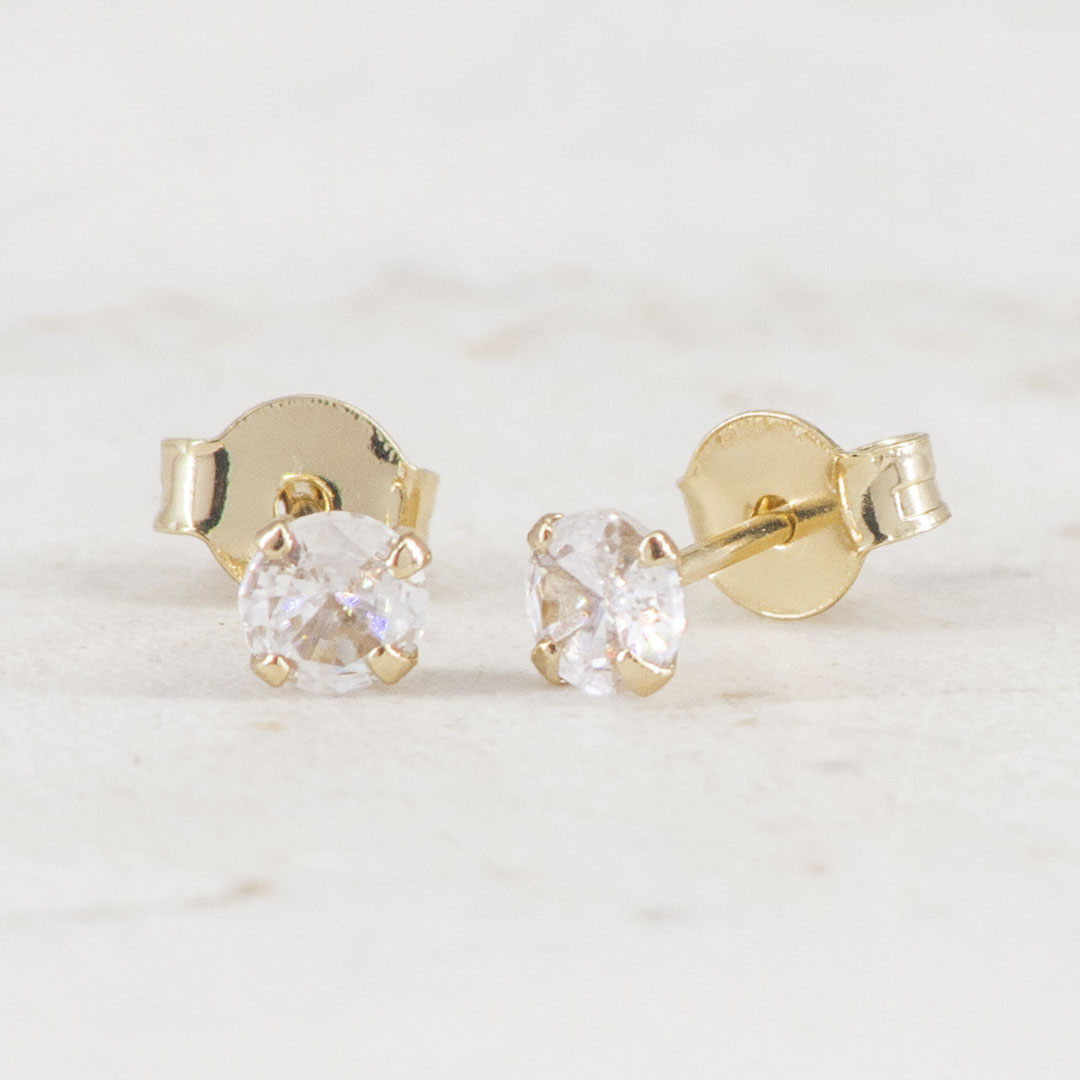 TOPO CIRCON REDONDO 4MM 4 PUNTAS