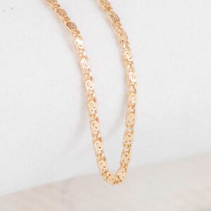 CADENA CARACOL 1.5MM-45CM