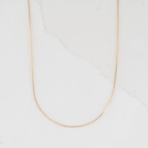 CADENA VENECIANA SEMIGRUESA 1MM-50CM