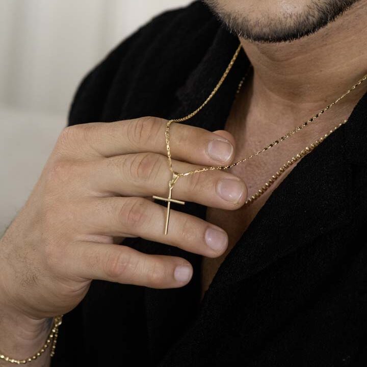 DIJE CRUZ LISA MEDIANA