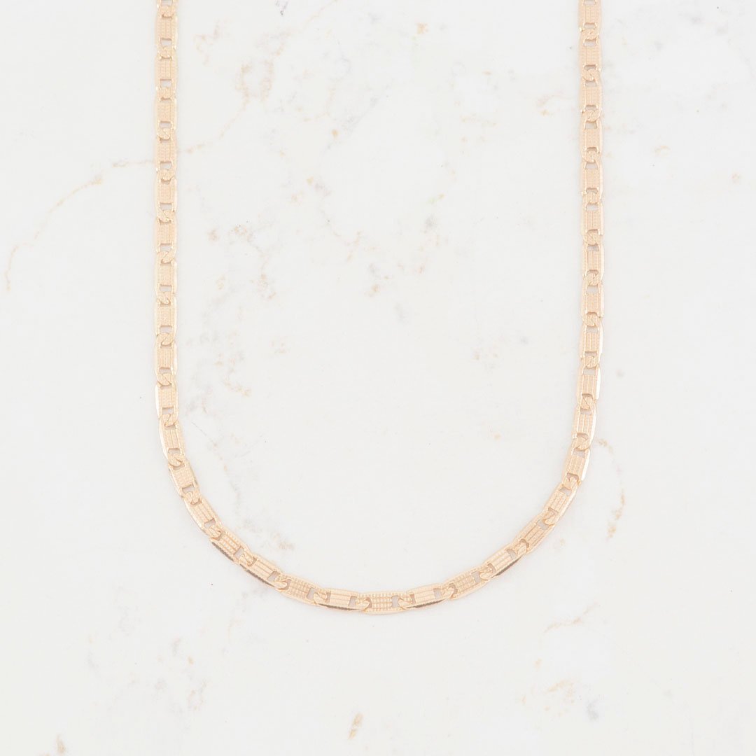 CADENA ESCALERA TALLADA 3MM-60CM