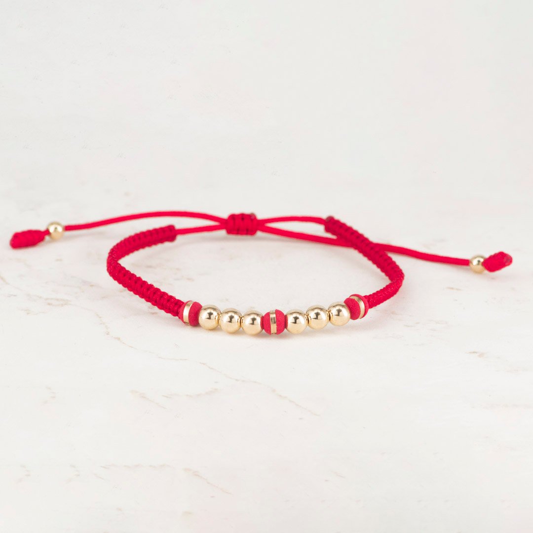 PULSERA TEJIDA 3 NEO6 ARGOLLA X 6MM LISO