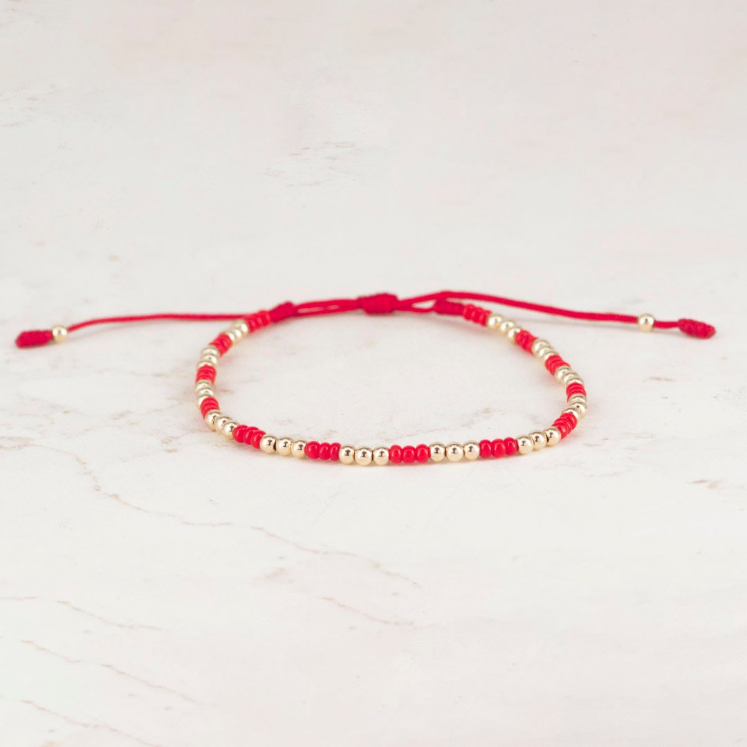 PULSERA TEJIDA 3MM X MOSTACILLA