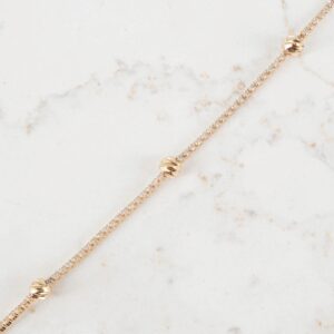 PULSERA TENNIS 1.5MM BALIN DIAMANTADO