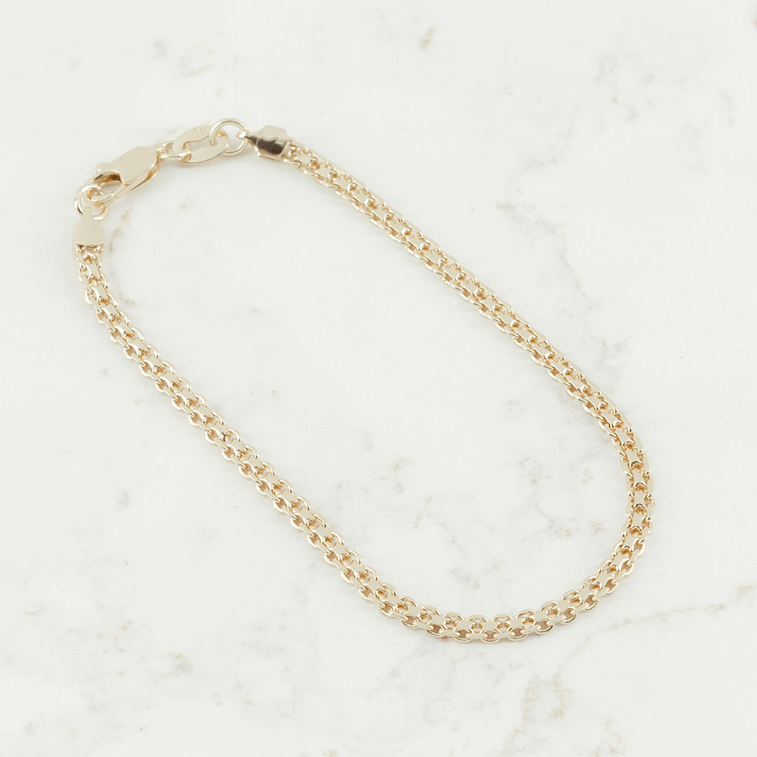 PULSERA TEJIDO CHINO 3MM-22CM