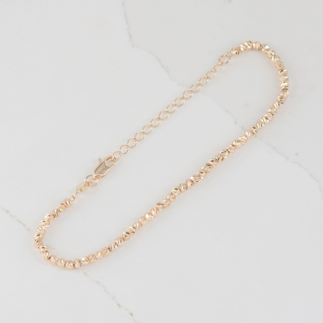 PULSERA BALIN MARTILLADO 3MM