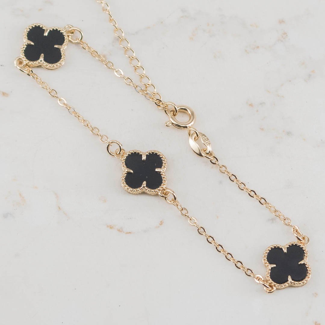 PULSERA VAN CLEEF NEGRA
