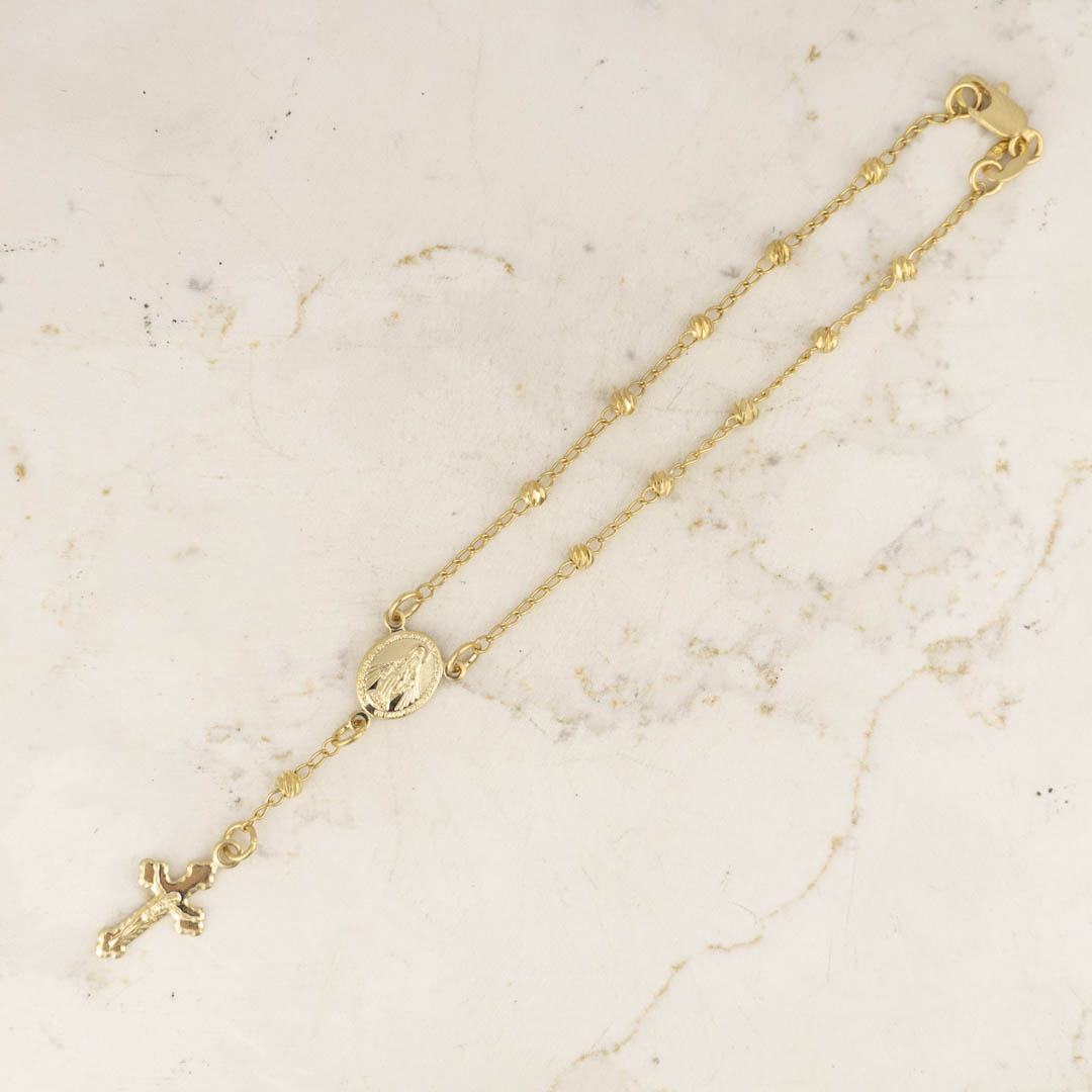 DENARIO MILAGROSA DIAMANTADO 3MM