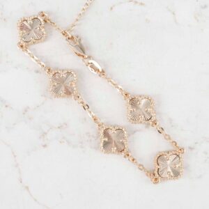 PULSERA VAN CLEEF DORADA X5