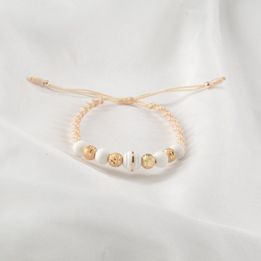 PULSERA ADN 6MM Y 4MM