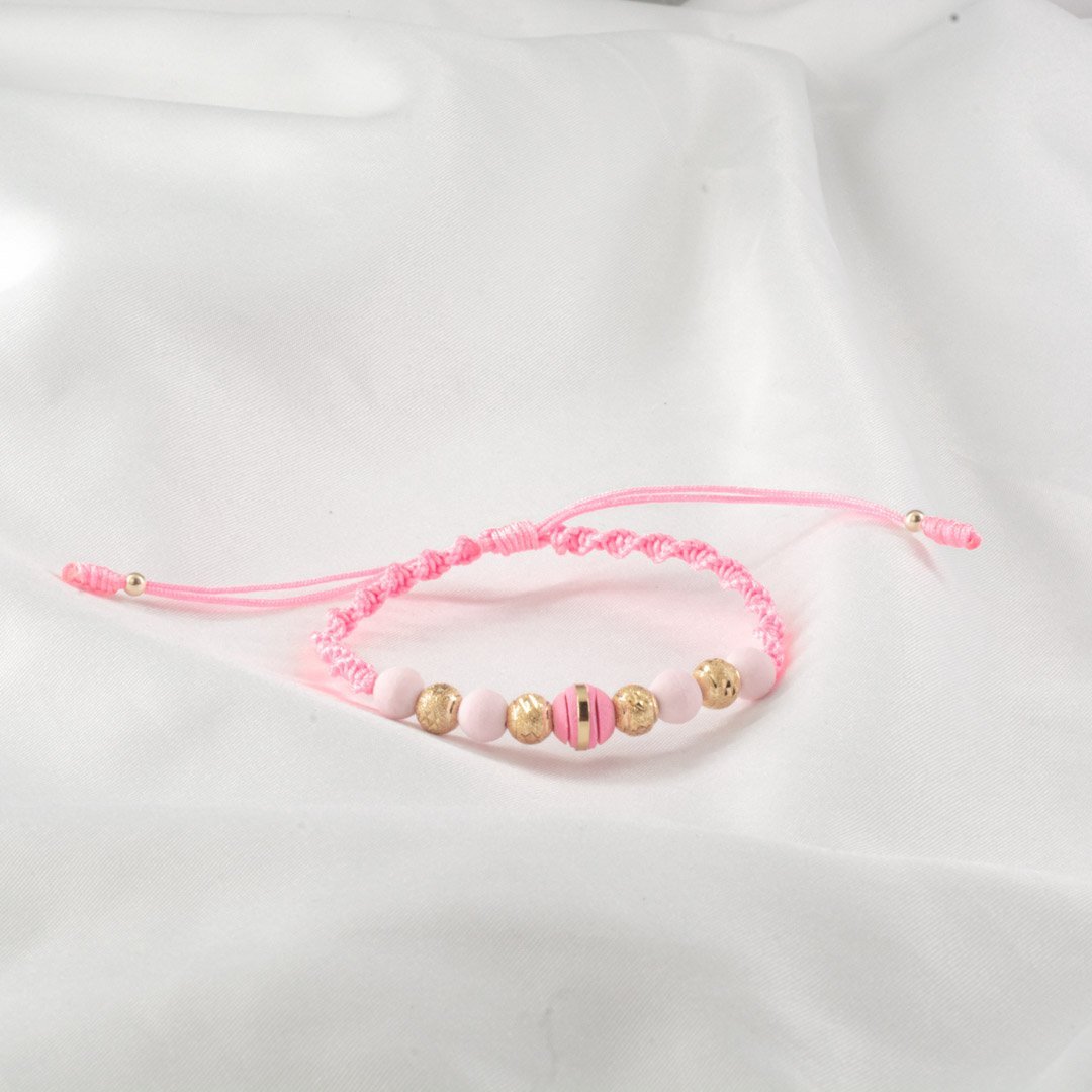 PULSERA ADN 6MM Y 4MM