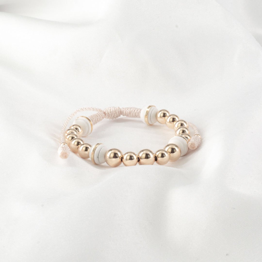 PULSERA BALINERIA 6-7 MM NEOPRENO ANILLO ROJO