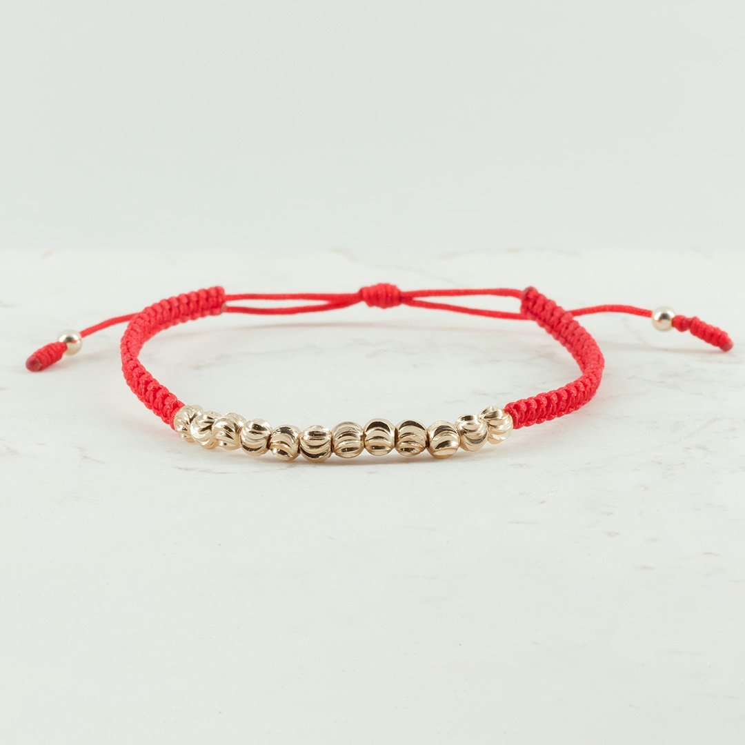 PULSERA BALINERIA 3 OROS 4MM