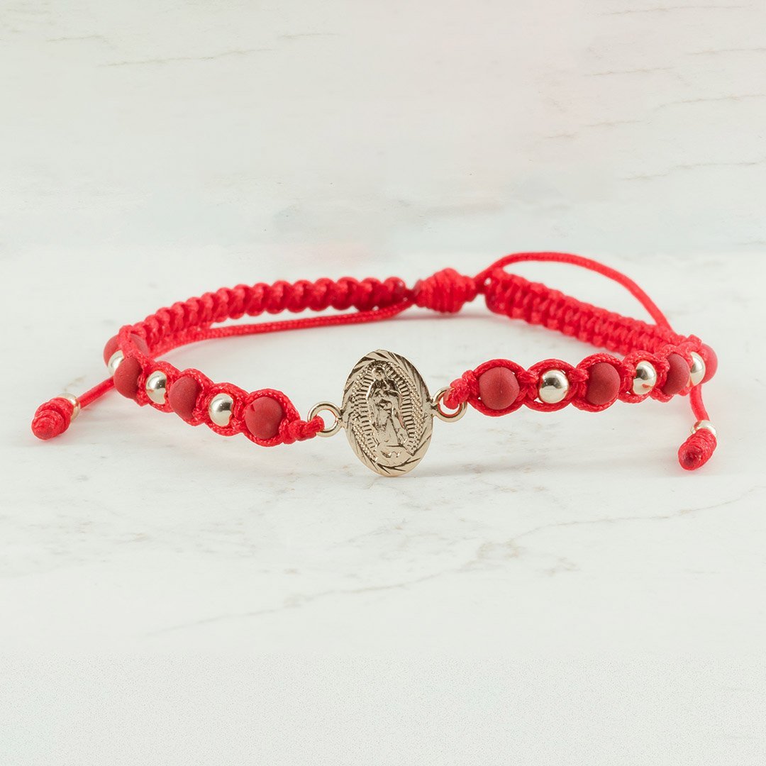 PULSERA GUADALUPE GRANDE 4MM
