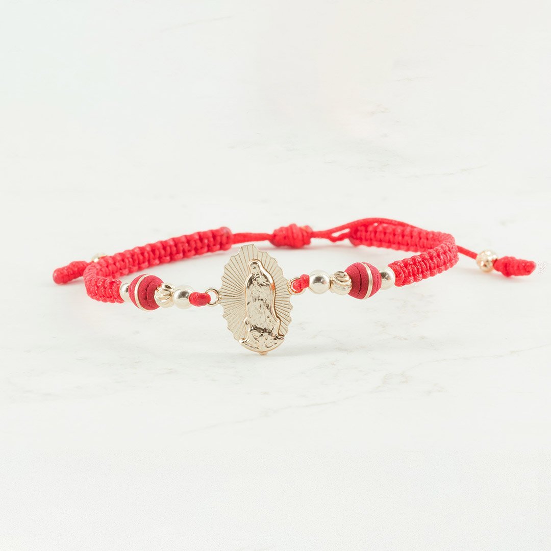 PULSERA MILAGROSA TALLADA 4MM