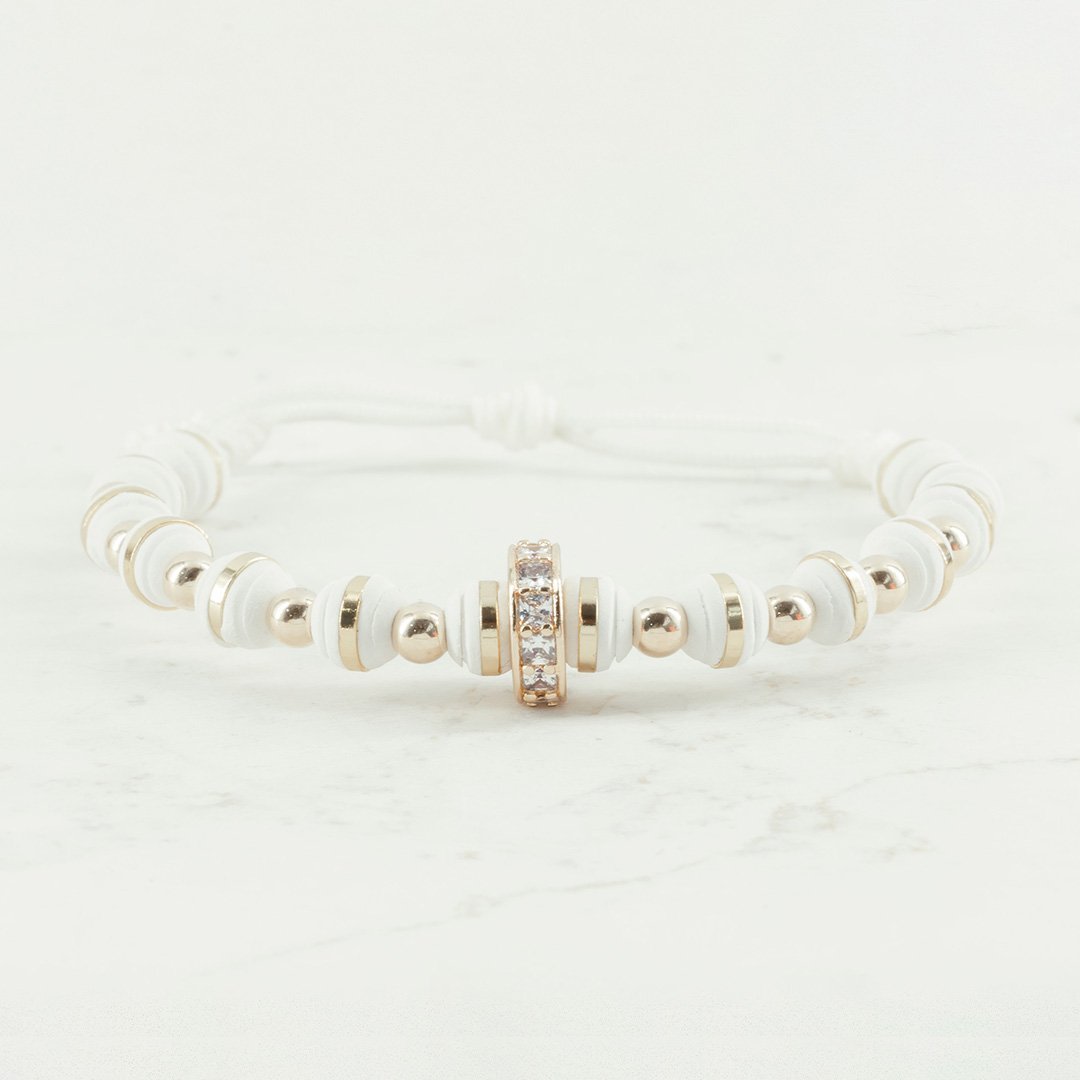 PULSERA BALINERIA TAMBOR CRISTAL