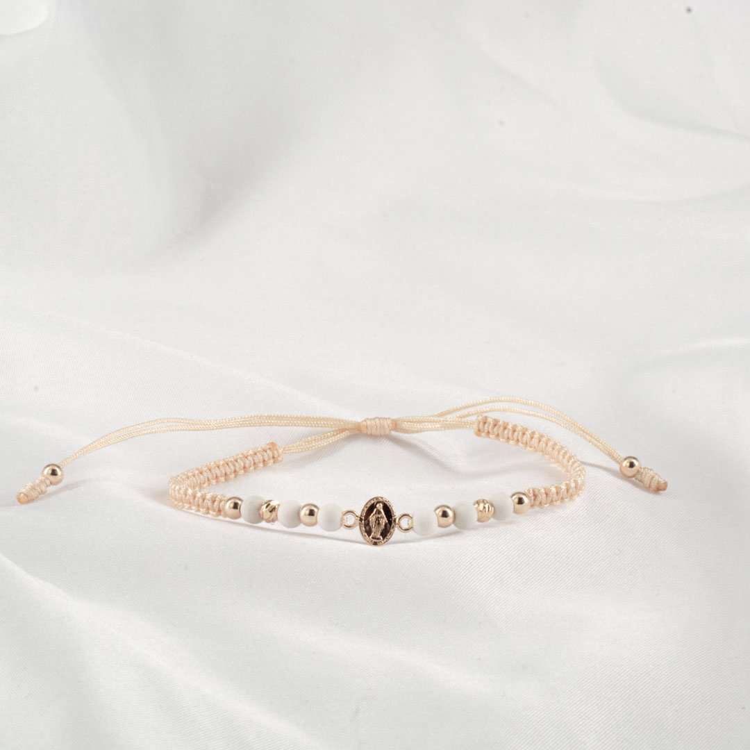PULSERA MILAGROSA BALIN 4MM LISO- ITALIANO