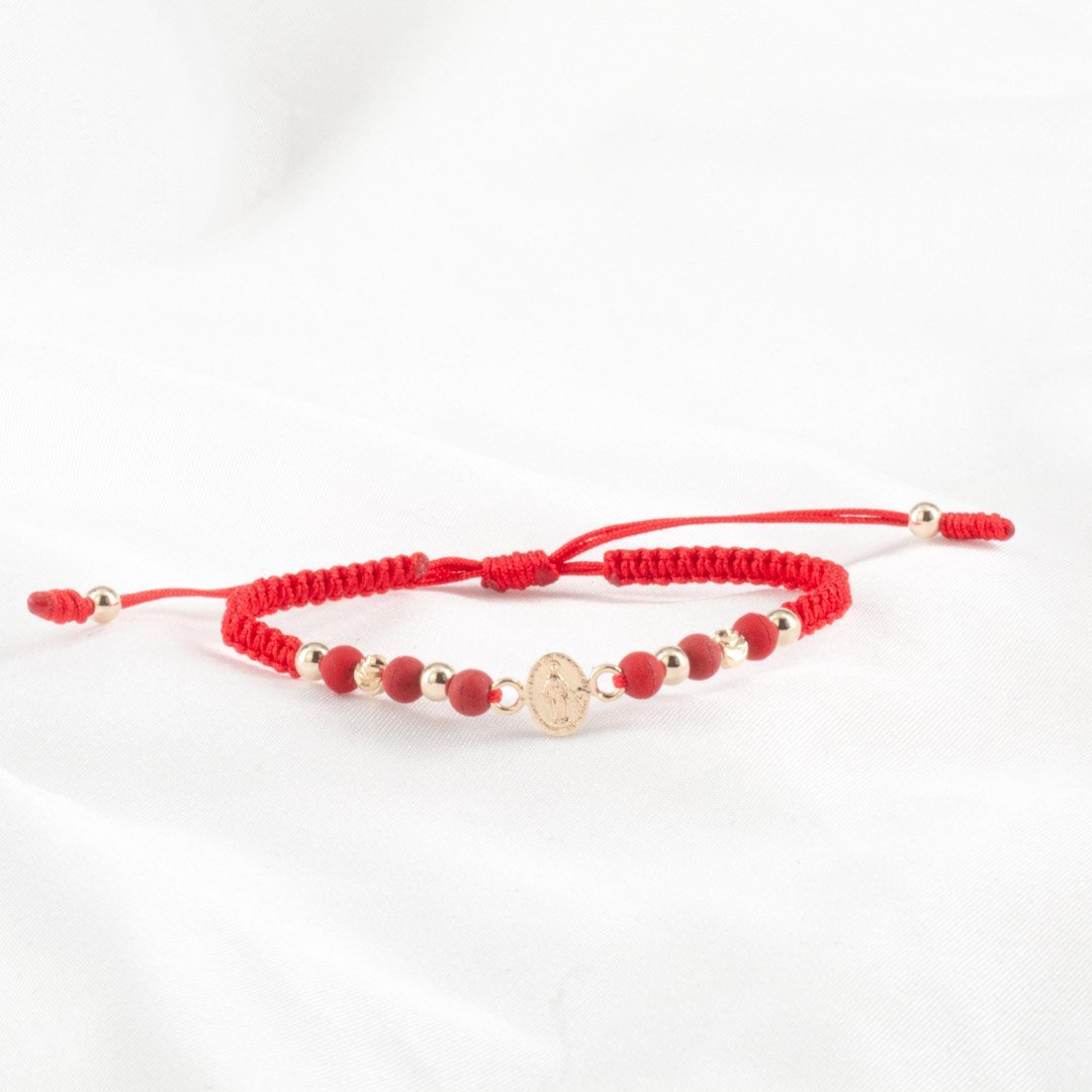 PULSERA MILAGROSA BALIN 4MM LISO- ITALIANO