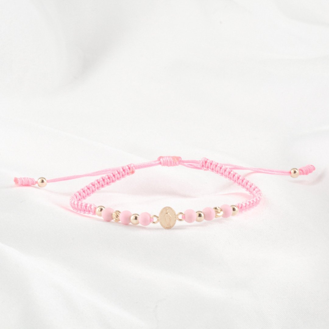 PULSERA MILAGROSA BALIN 4MM LISO- ITALIANO