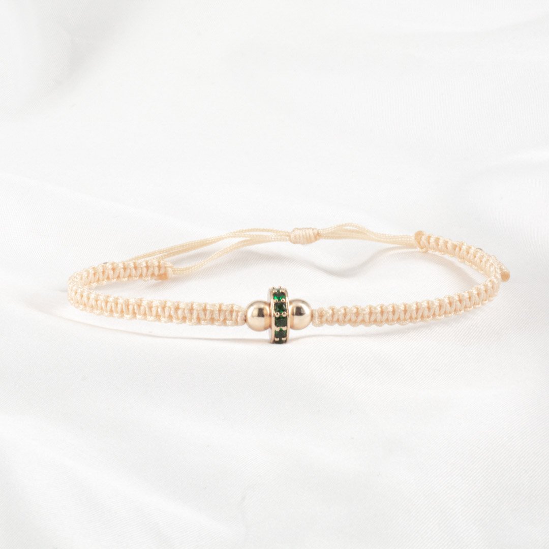 PULSERA 6MM HERRAJE RONDEL