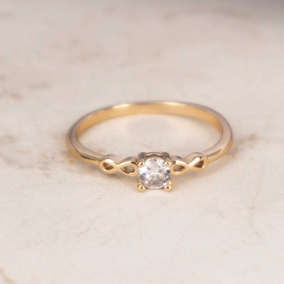 ANILLO SOLITARIO INFINITO