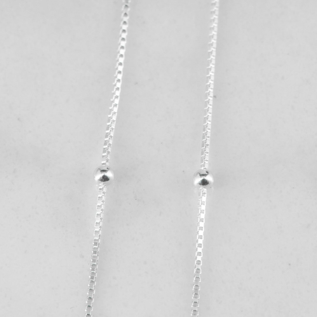 CADENA VENECIANA BOLITAS 2MM-45CM