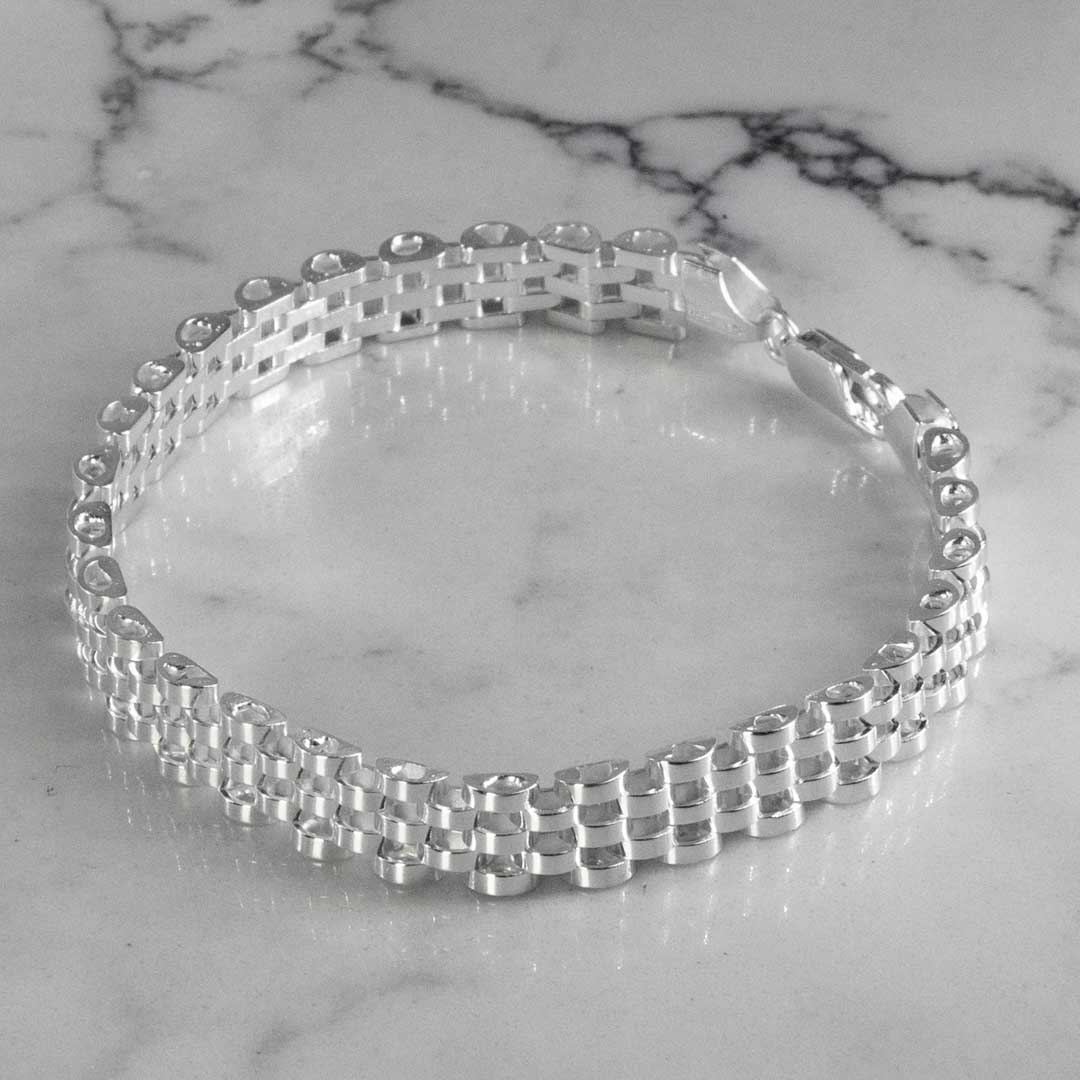 PULSERA TIPO ROLEX 8MM-20CM