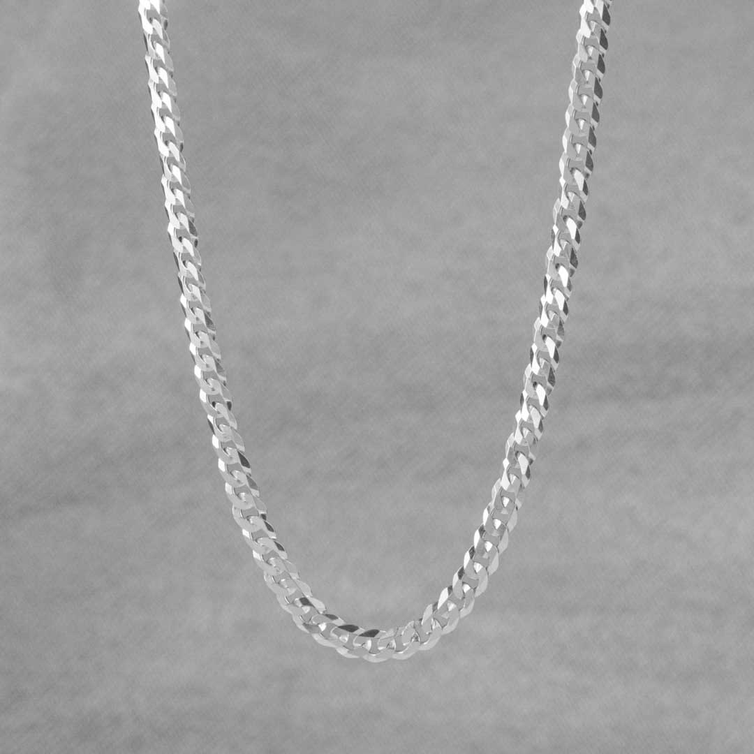 CADENA CUBANA DIAMANTADA 4.5MM-60CM